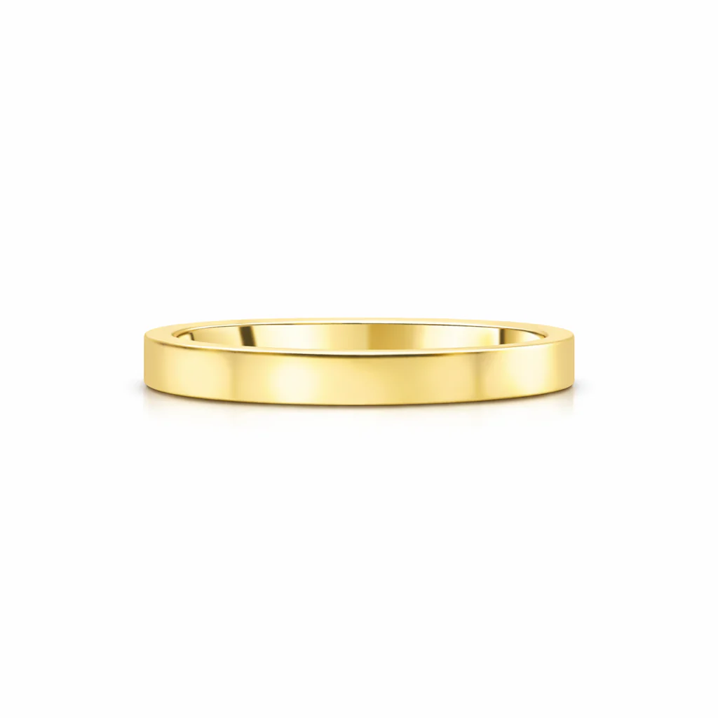 Contemporary Ladies Wedding Ring - Image 10