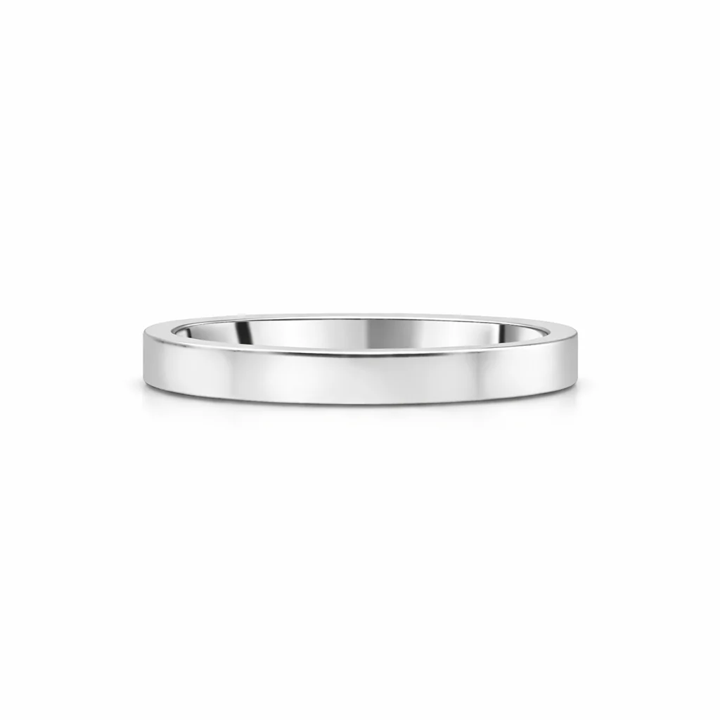 Contemporary Ladies Wedding Ring - Image 11
