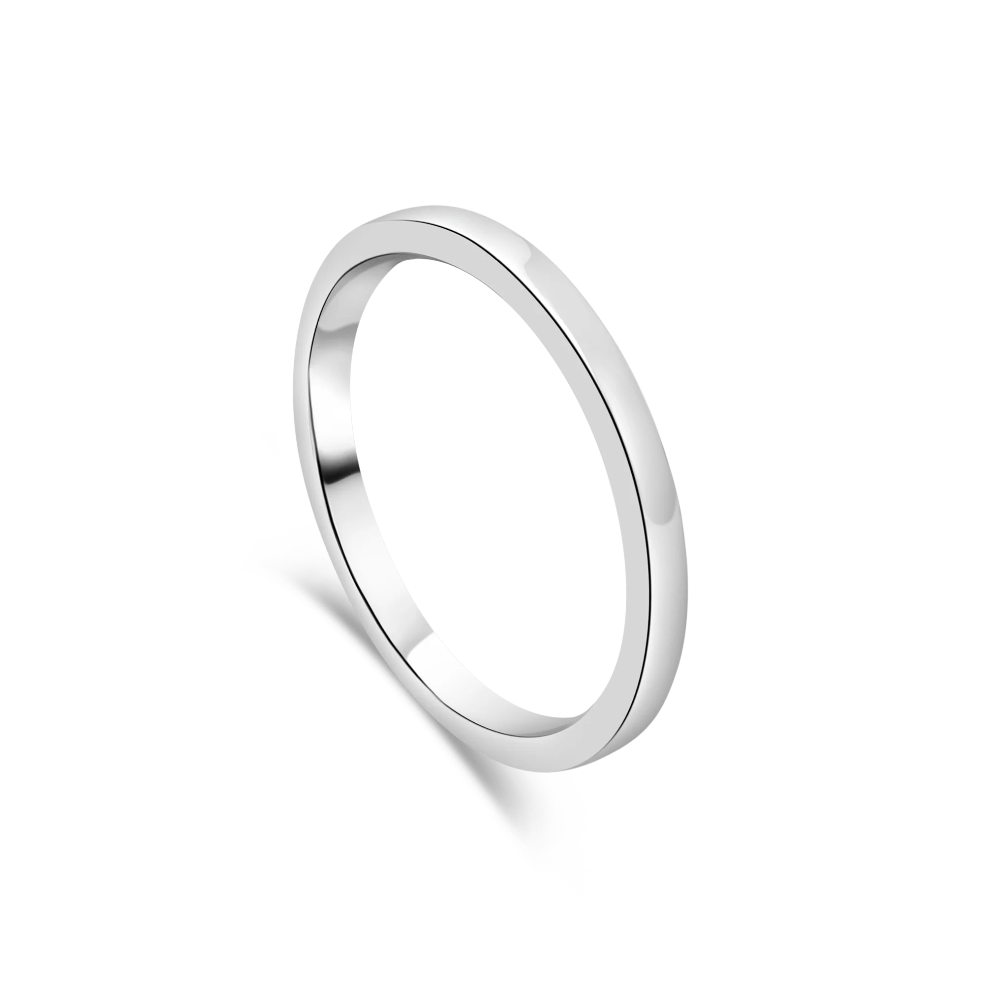 Contemporary Ladies Wedding Ring - Image 4