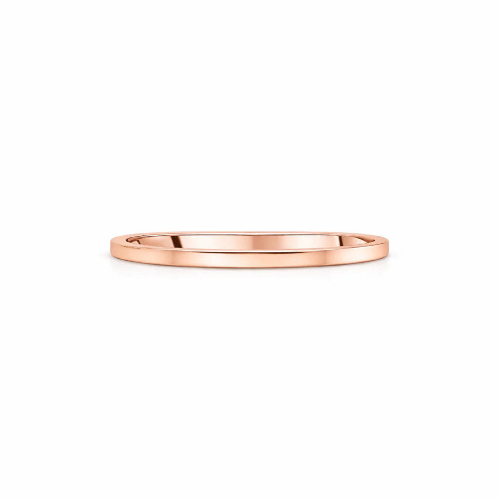 Contemporary Ladies Wedding Ring - Image 7