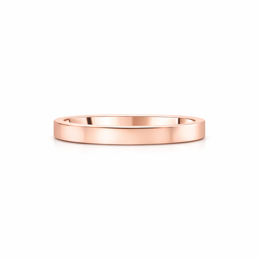 Contemporary Ladies Wedding Ring - Image 9