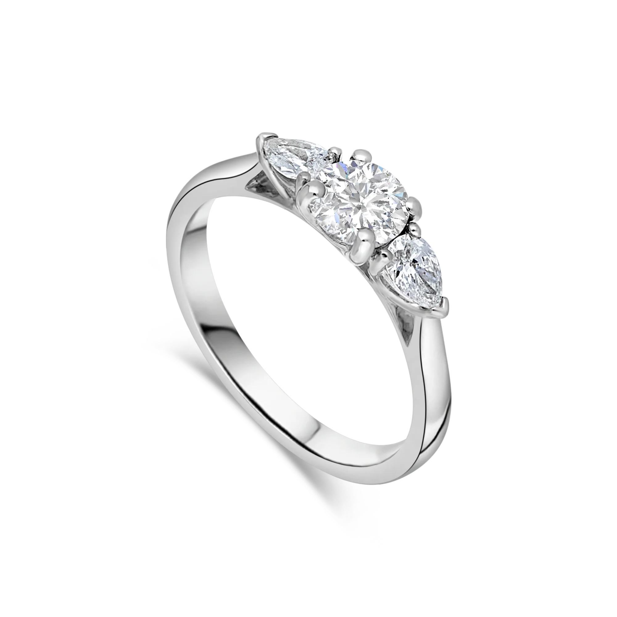 The "Tranquility" Engagement Ring (Round Brilliant Centre) - Image 4
