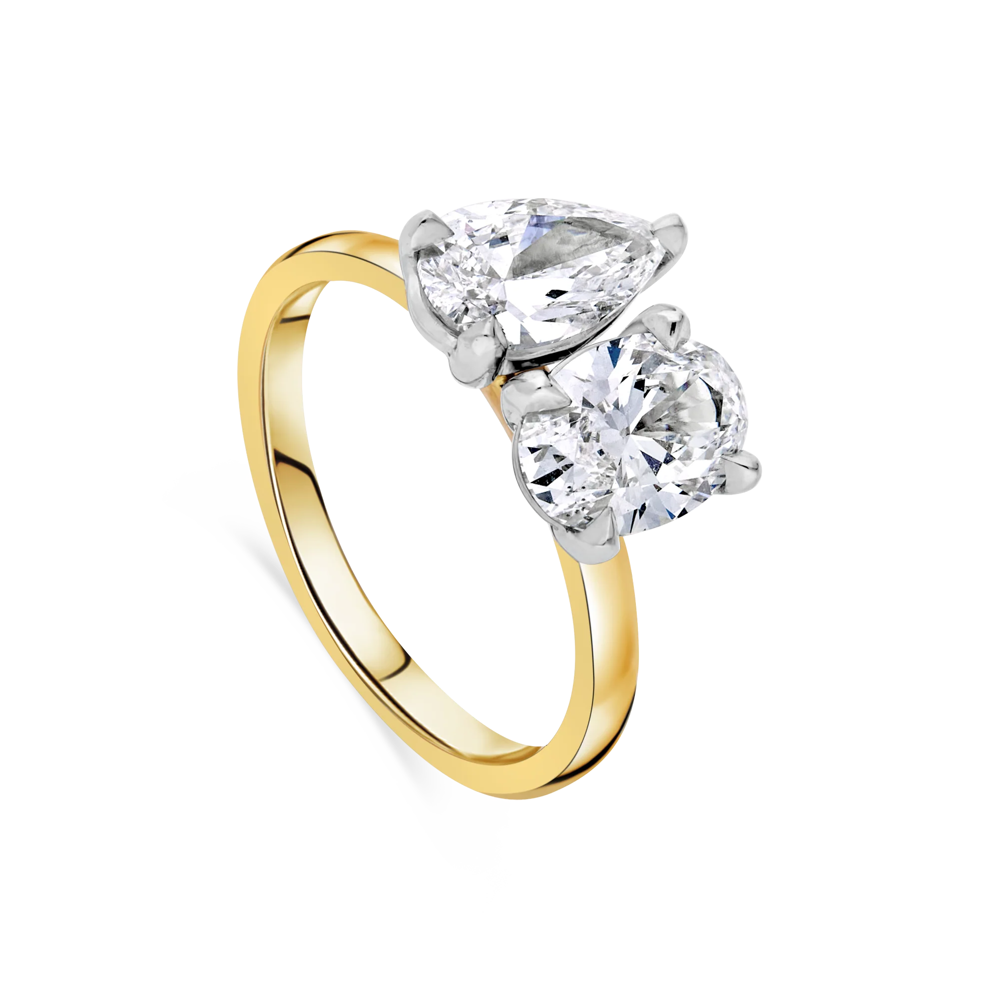 Toi Et Moi Engagement Ring - Image 3